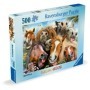 Ravensburger - Puzzle cai zambitori 500 piese design nou Ravensburger - 2